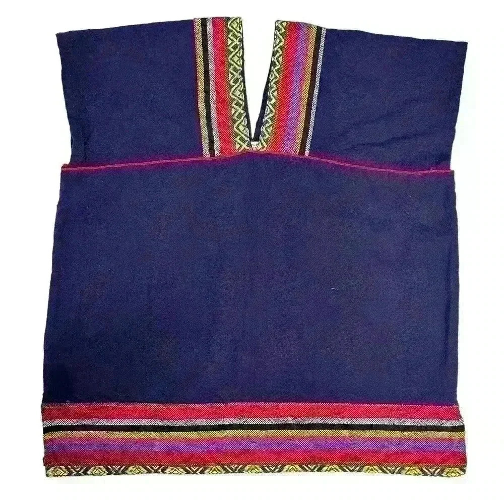 MADE IN THAILAND Cropped Colorful Sleeveless Hand Embroidered Tank Top Women S